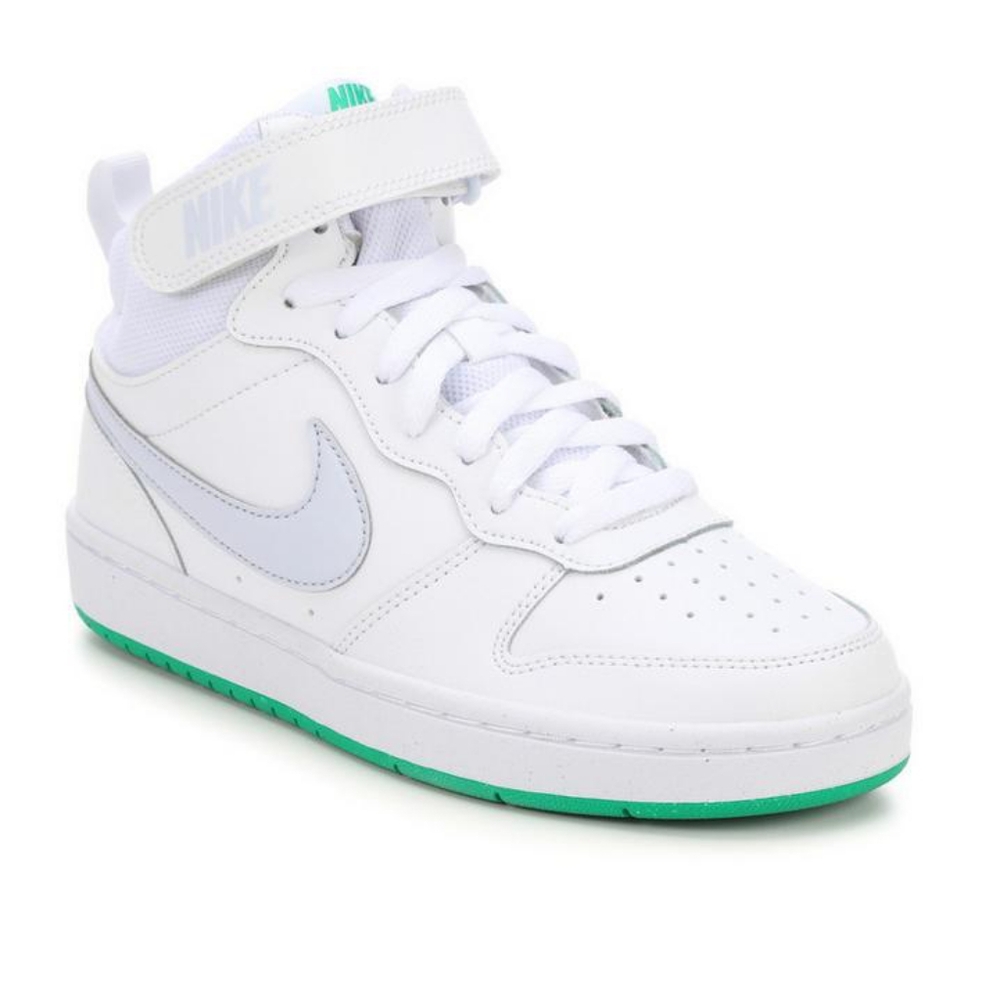 Nike Court Borough Mid 2 Big Kids Sneakers White/ Football Grey Various Sizes - Picture 3 of 11